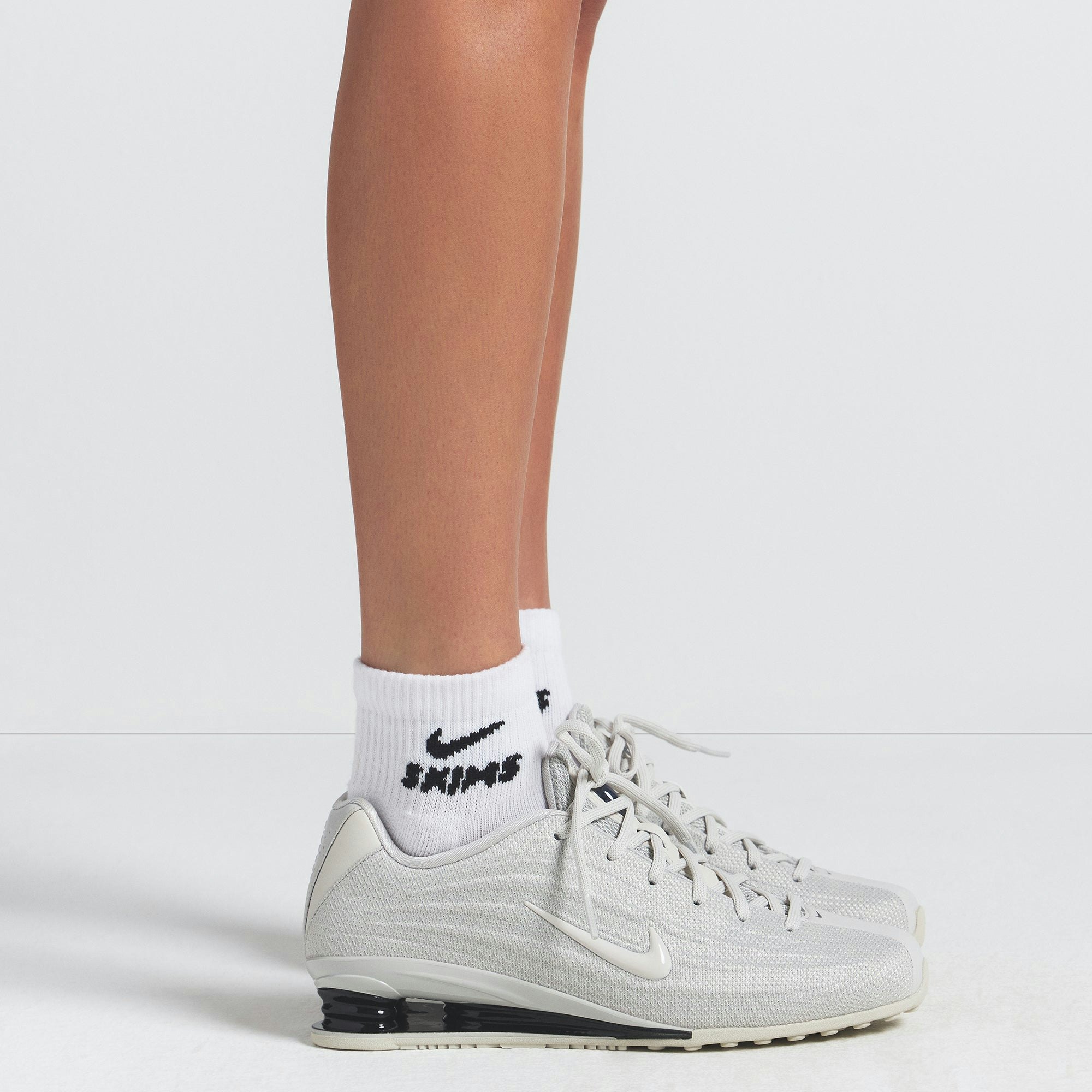 NikeSKIMS ACCESSORIES DRI-FIT™ QUARTER CREW SOCK 3-PACK - SNOW