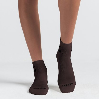 NikeSKIMS ACCESSORIES DRI-FIT™ QUARTER CREW SOCK 3-PACK - DARK SEPIA MULTI