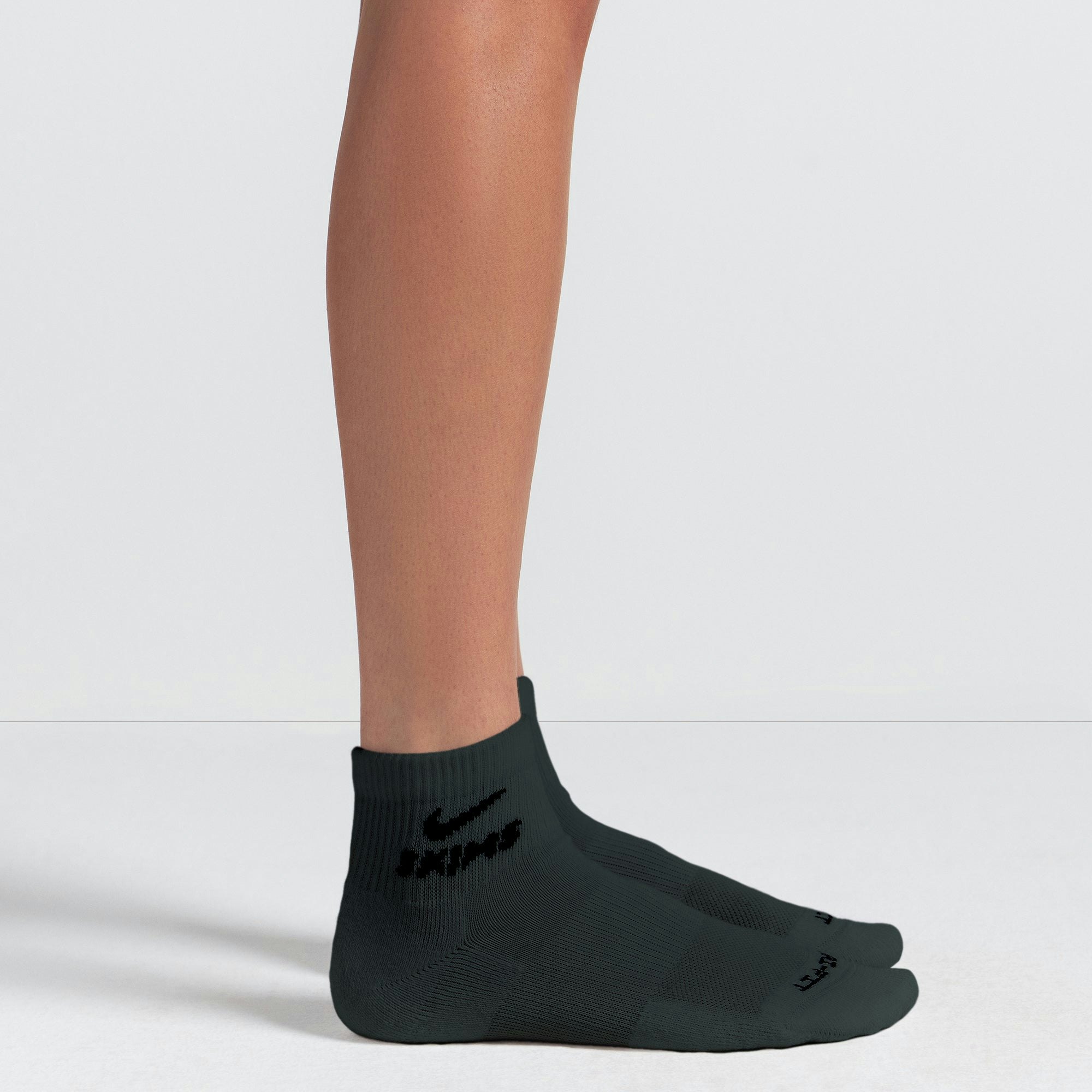 NikeSKIMS ACCESSORIES DRI-FIT™ QUARTER CREW SOCK 3-PACK - DARK TEAL MULTI