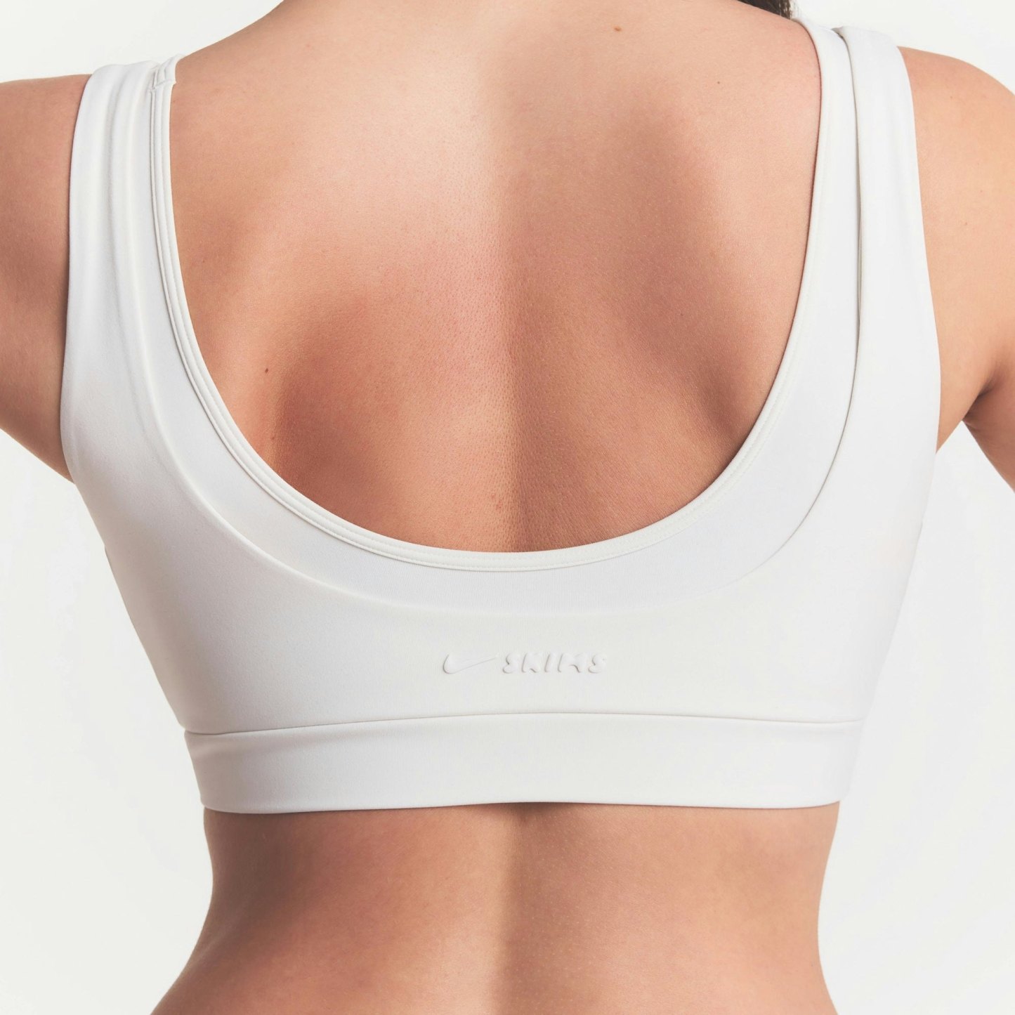 NikeSKIMS MATTE DOUBLE STRAP SCOOP BRA - IVORY - image 3