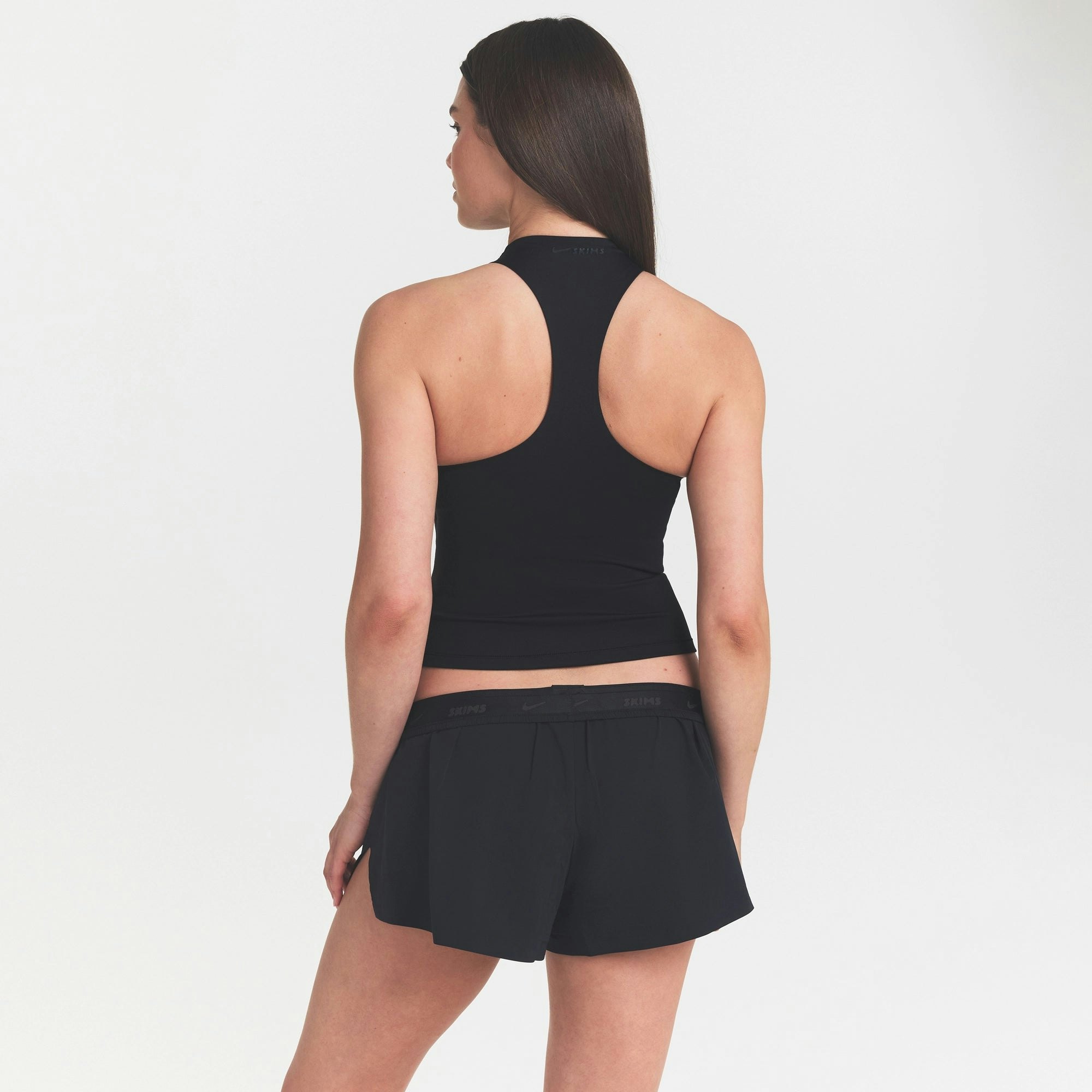 NikeSKIMS MATTE MOCK NECK RACER TANK - OBSIDIAN - image 42