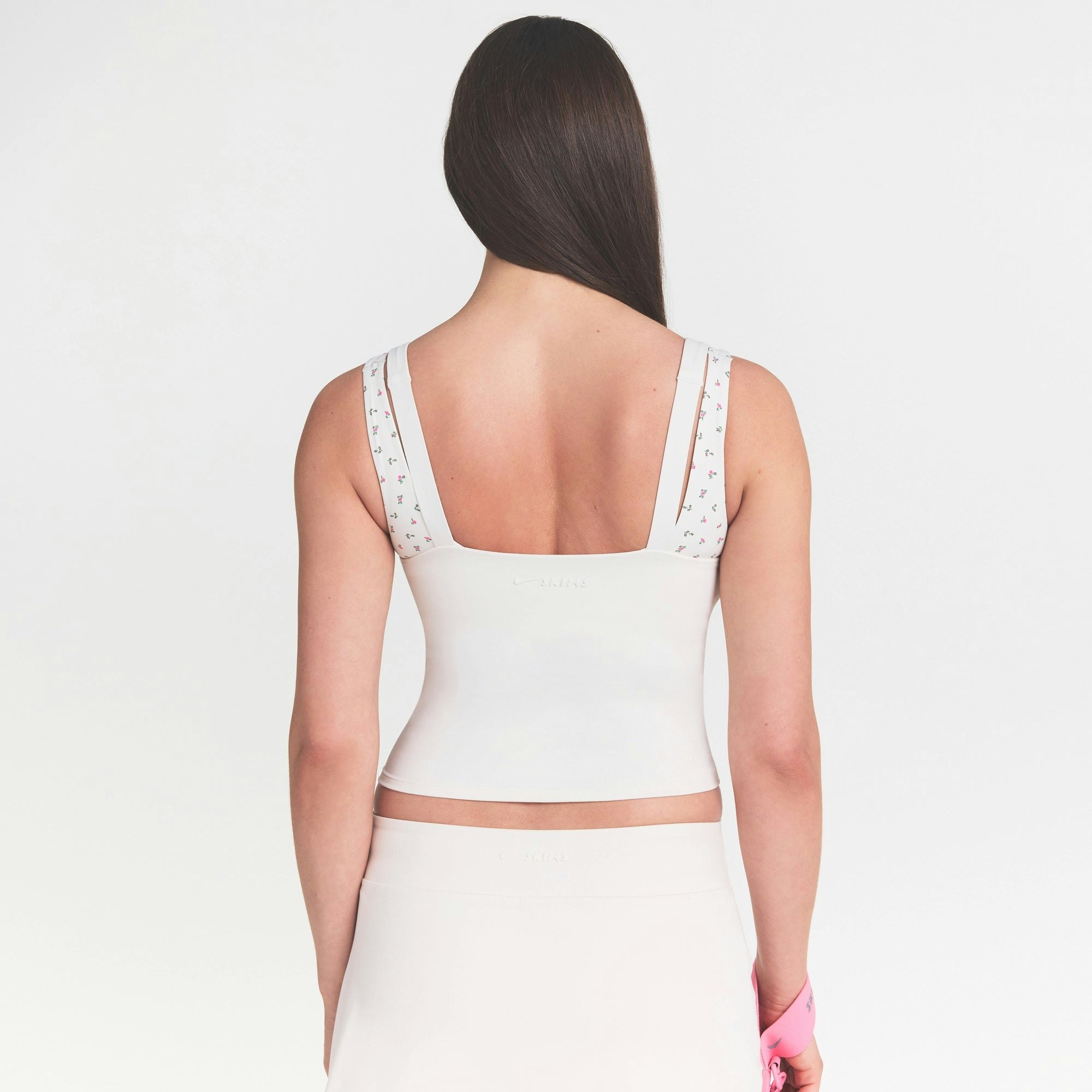 NikeSKIMS MATTE SQUARE NECK TANK - IVORY - image 4