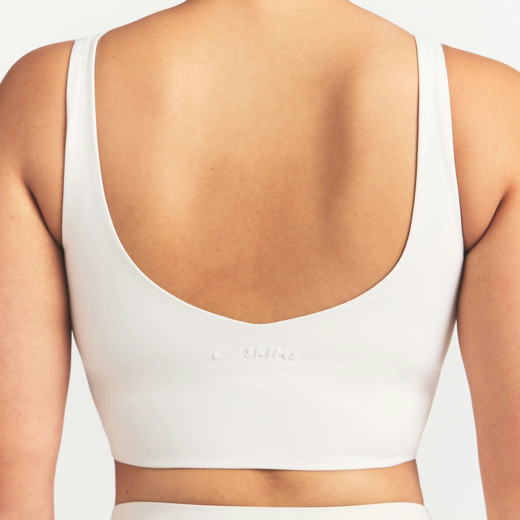 NikeSKIMS MATTE V-NECK BRA TOP - IVORY - image 8