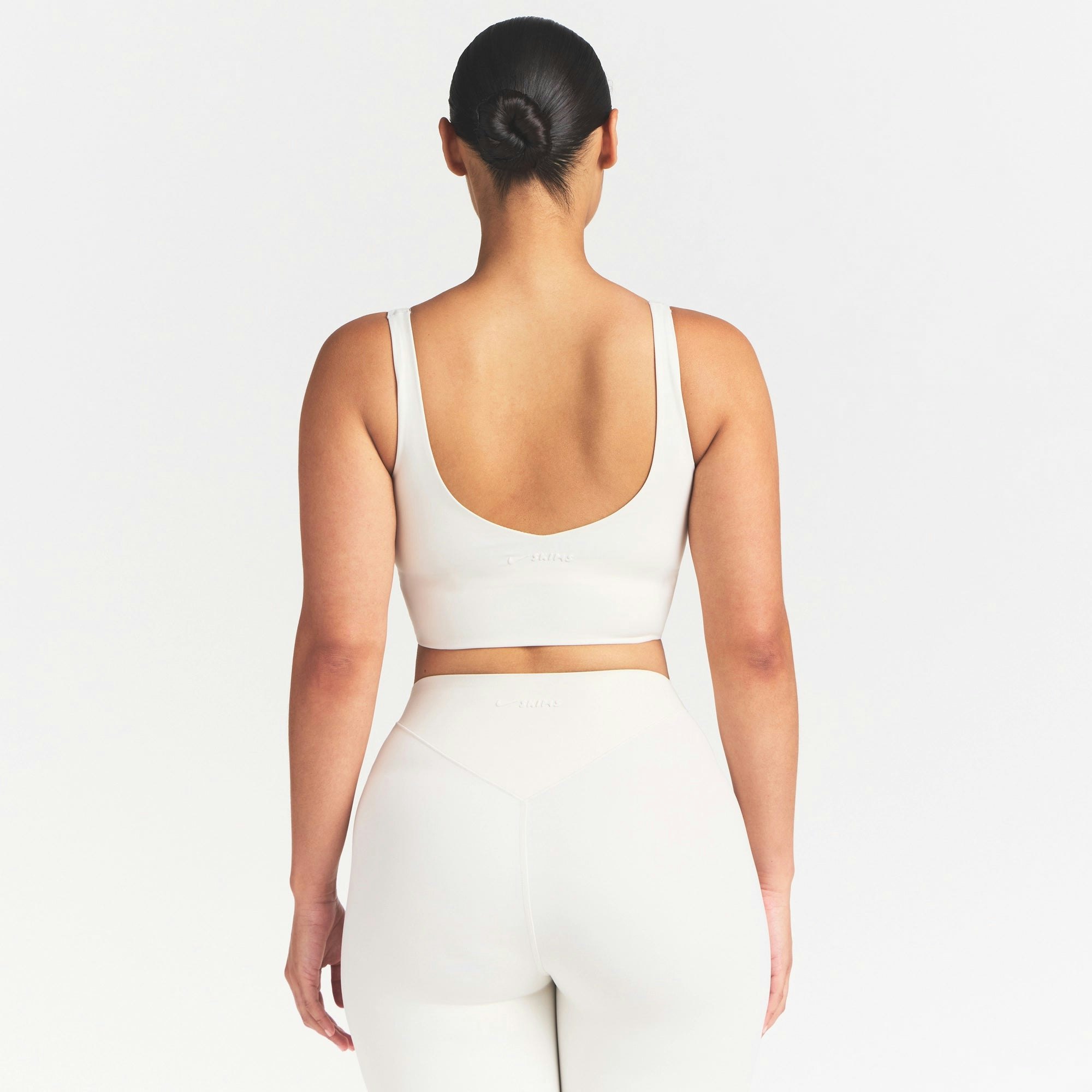 NikeSKIMS MATTE V-NECK BRA TOP - IVORY - image 9