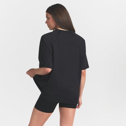 NikeSKIMS AIRY DRI-FIT™ OVERSIZED TEE - OBSIDIAN - image 9