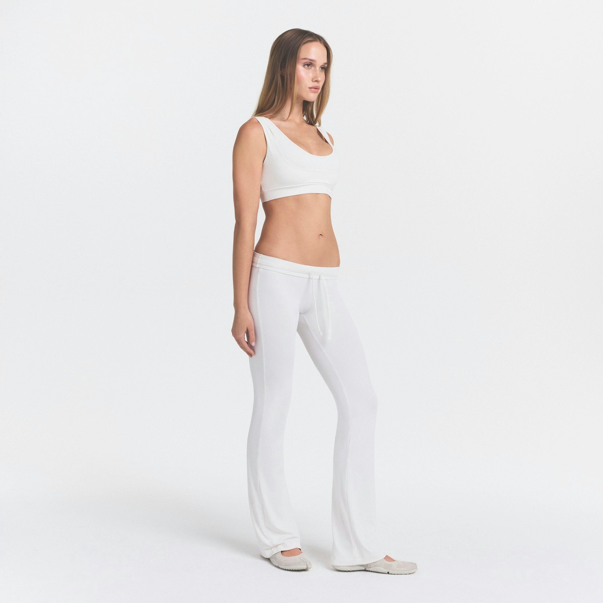 NikeSKIMS AIRY DRI-FIT™ LOW RISE MINI FLARE PANT - IVORY - image 2