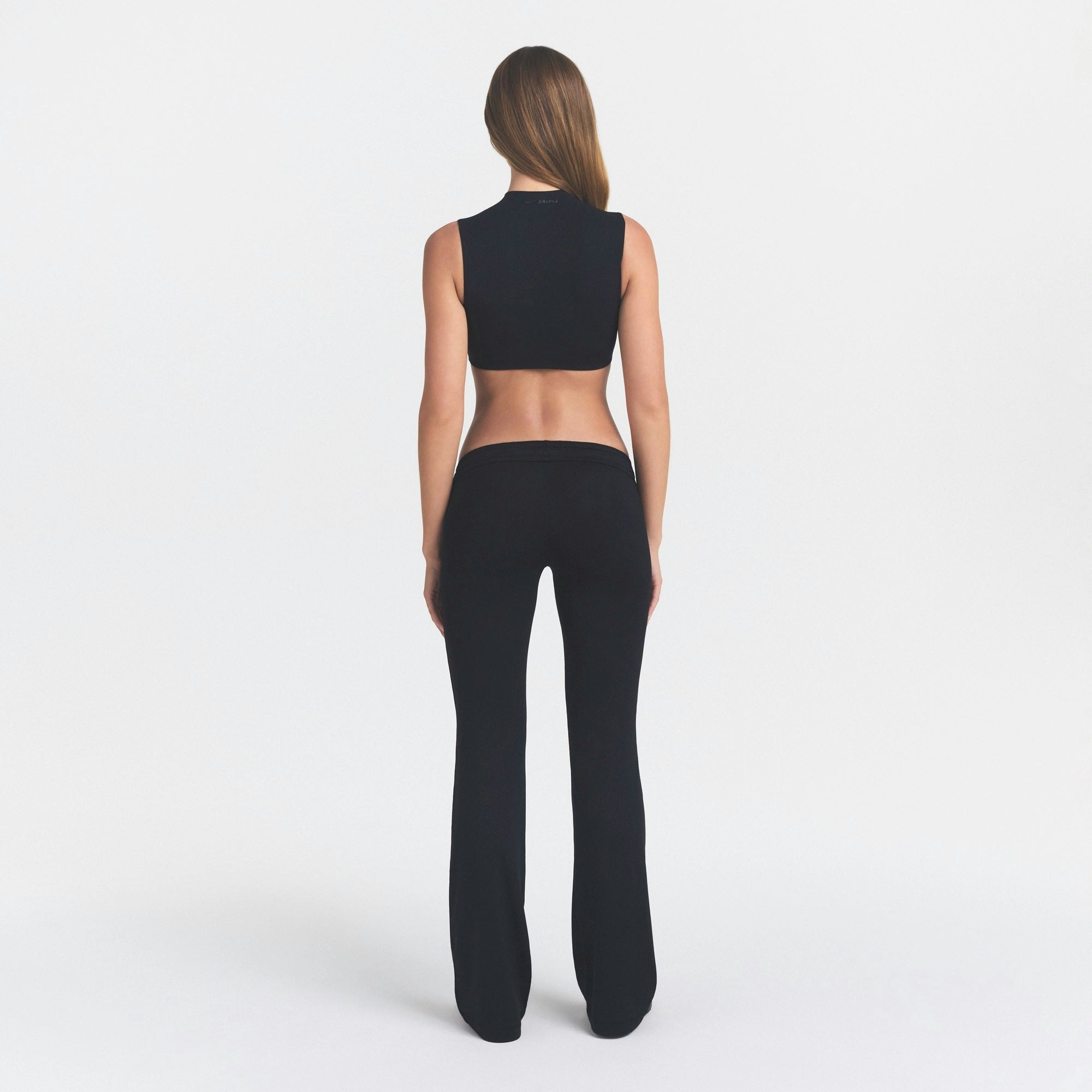 NikeSKIMS AIRY DRI-FIT™ LOW RISE MINI FLARE PANT - OBSIDIAN - image 9