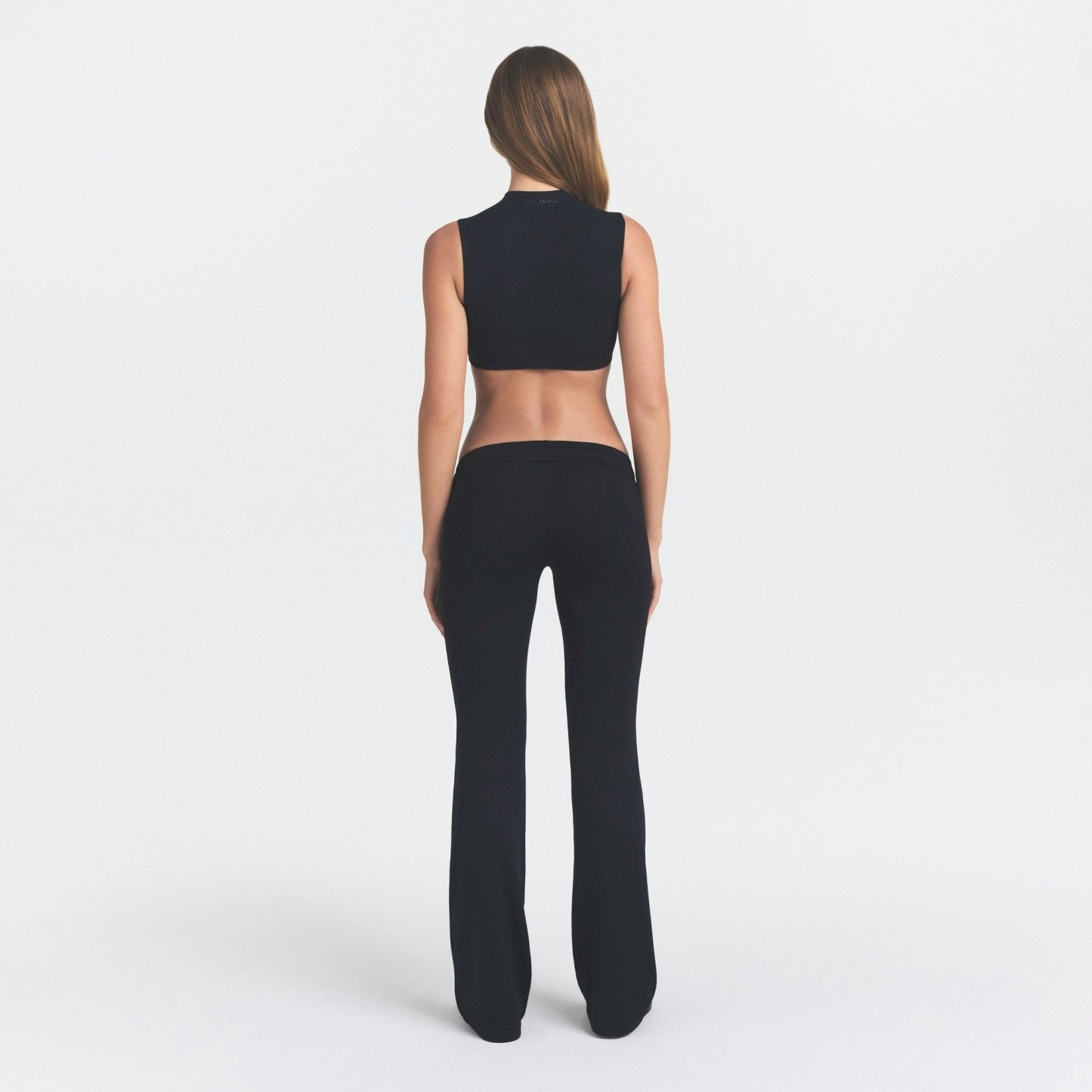 NikeSKIMS AIRY DRI-FIT™ LOW RISE MINI FLARE PANT - OBSIDIAN - image 9