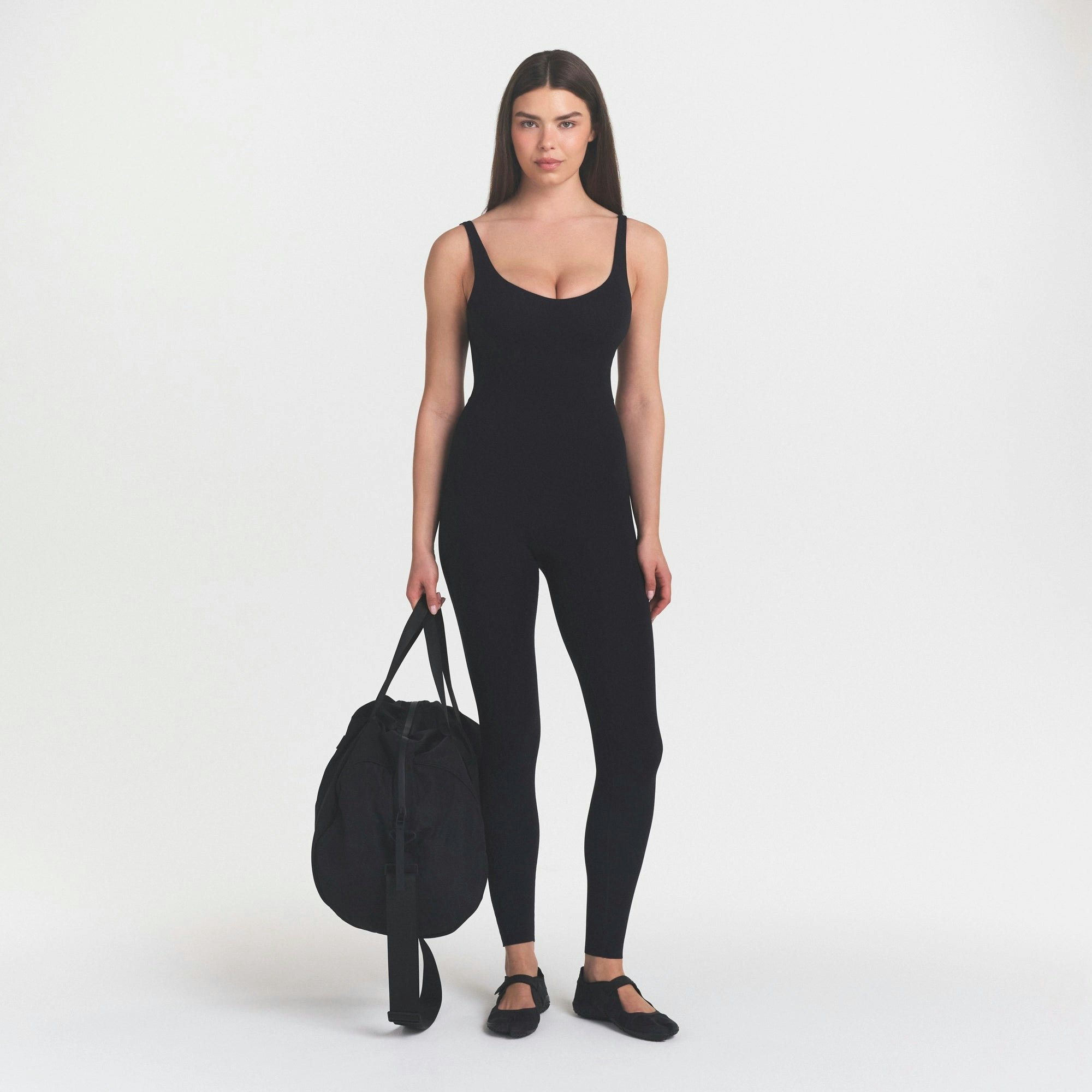 NikeSKIMS STUDIO STRETCH 29" ONE PIECE - OBSIDIAN - image 7