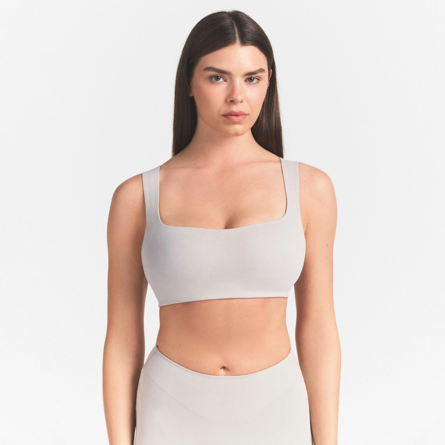 NikeSKIMS STUDIO STRETCH RACER BACK BRA - LINEN - image 2