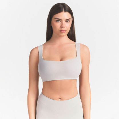 NikeSKIMS STUDIO STRETCH RACER BACK BRA - LINEN - image 2