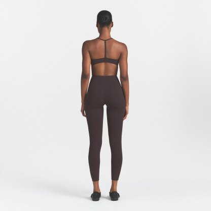 NikeSKIMS STUDIO STRETCH 26" LEGGING - DARK ROAST - image 16