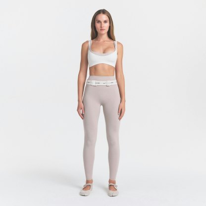NikeSKIMS STUDIO STRETCH 26" LEGGING - LINEN - image 7