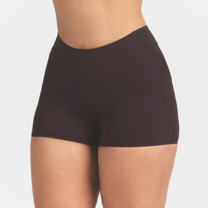 NikeSKIMS STUDIO STRETCH DIPPED 2" SHORT - DARK ROAST - image 8