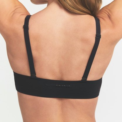 NikeSKIMS STUDIO STRETCH SEAM FRONT MICRO BRA - OBSIDIAN - image 15
