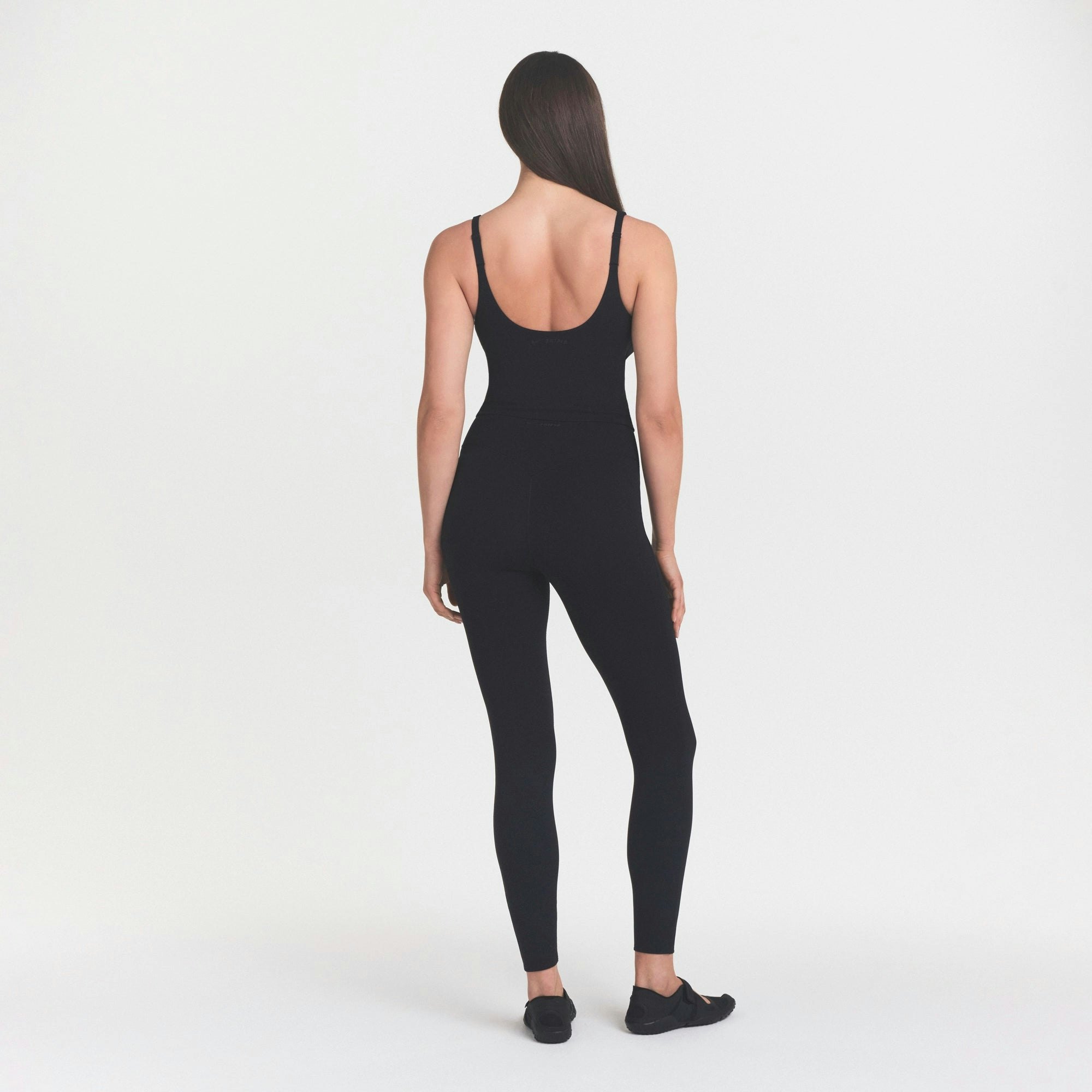 NikeSKIMS STUDIO STRETCH PLUNGE TANK - OBSIDIAN - image 9