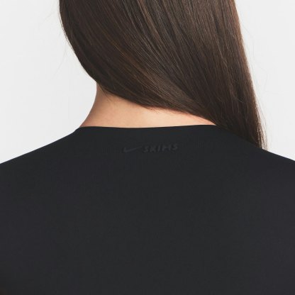 NikeSKIMS MATTE CROPPED CORSET TEE - OBSIDIAN - image 4