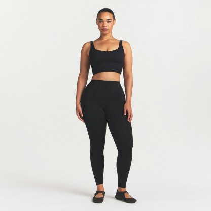 NikeSKIMS MATTE CORSET 26" LEGGING - OBSIDIAN