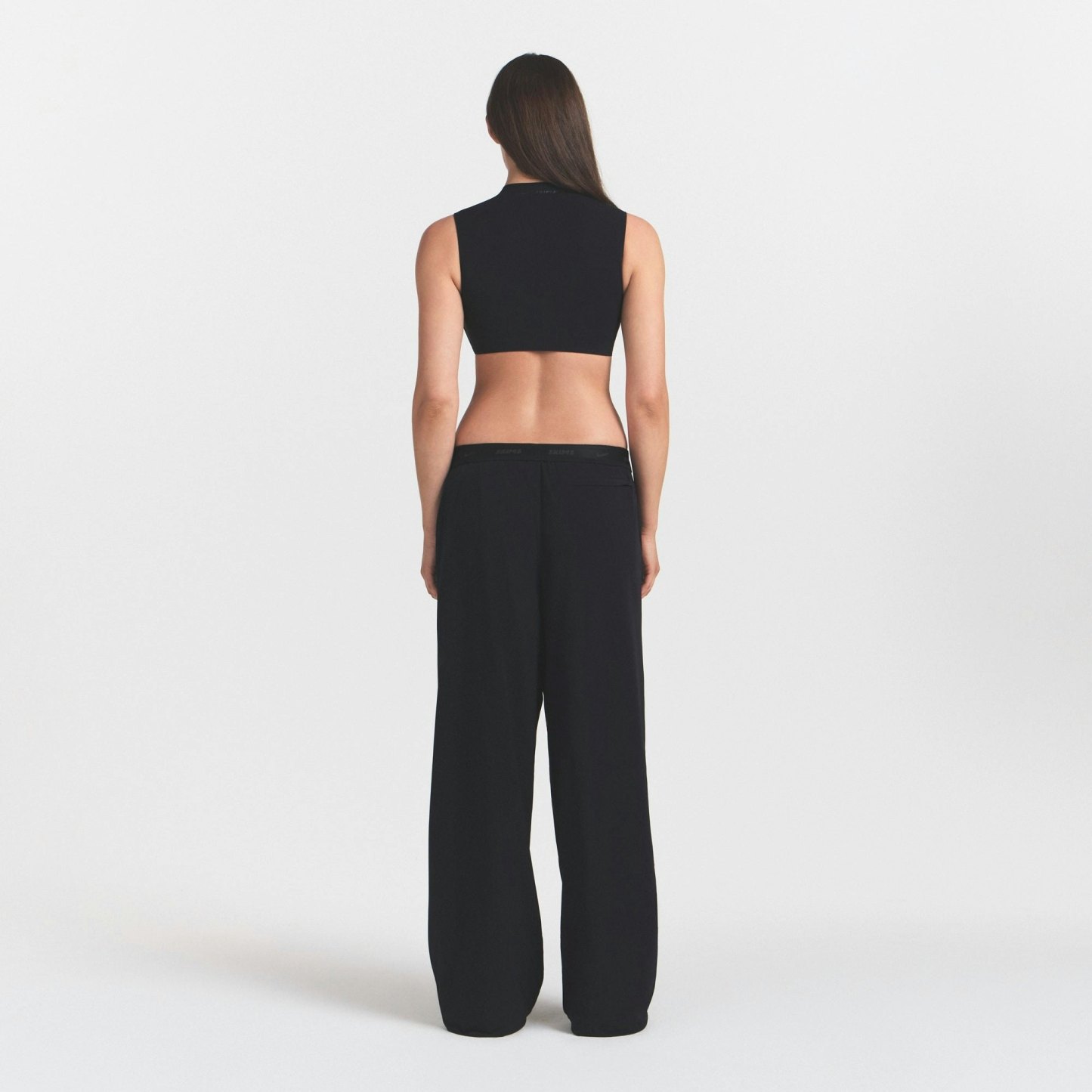 NikeSKIMS STRETCH NYLON OVERSIZED PANT - OBSIDIAN - image 4