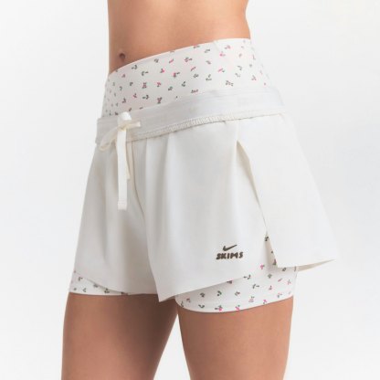 NikeSKIMS STRETCH NYLON RUNNER SHORT - IVORY - image 2