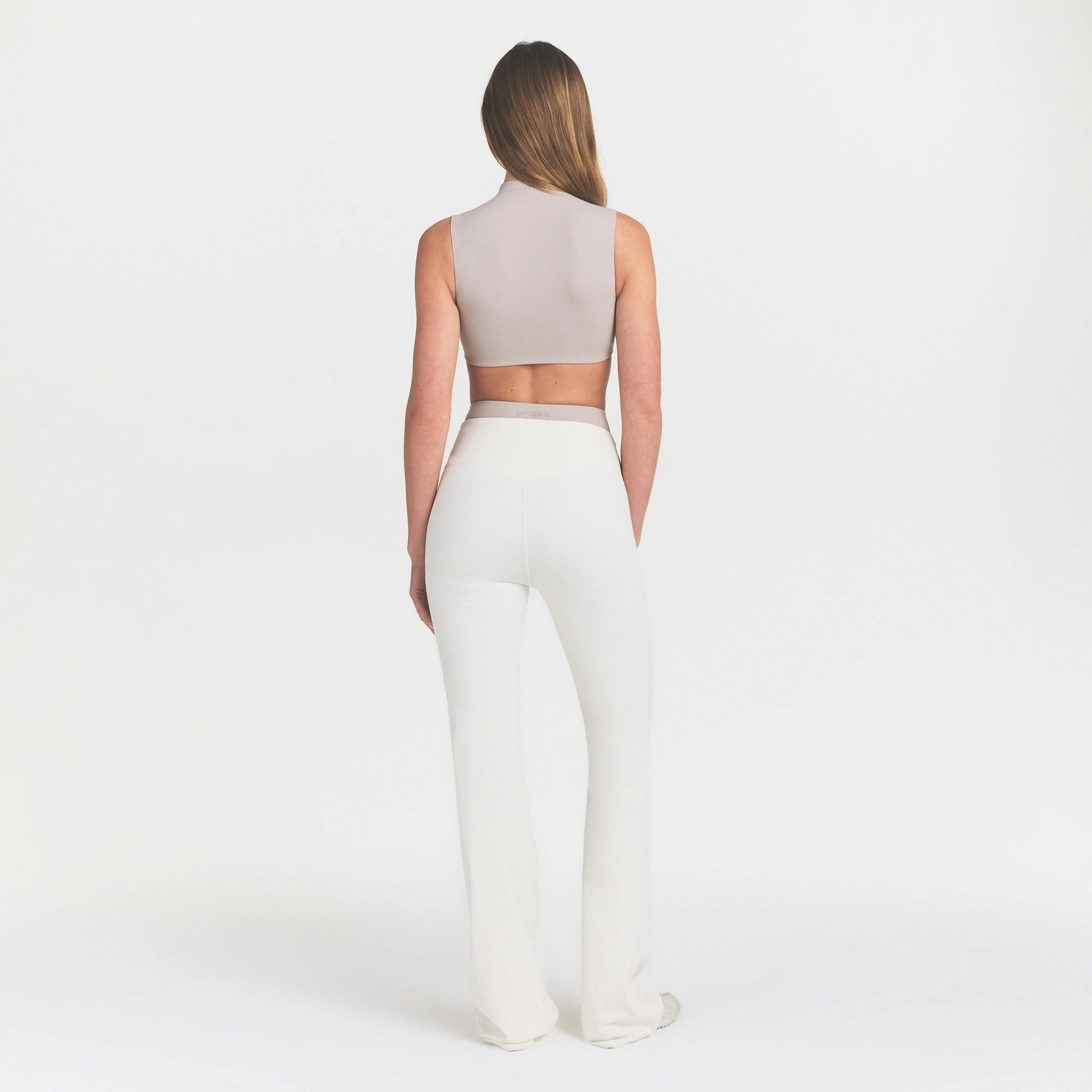 NikeSKIMS MATTE SLIM FLARE LEGGING - IVORY - image 23