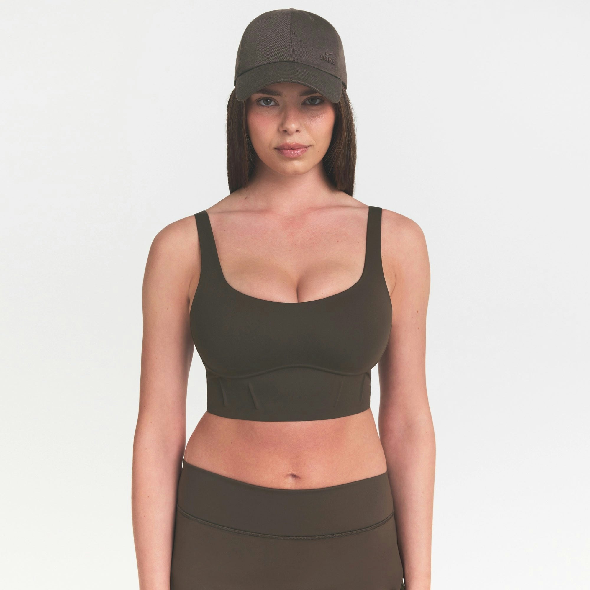 NikeSKIMS ACCESSORIES CLUB CAP - DARK SEPIA