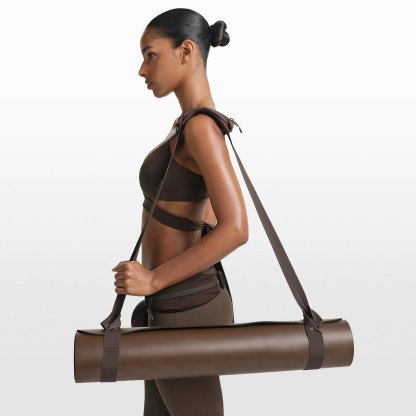 NikeSKIMS ACCESSORIES YOGA MAT STRAP - DARK SEPIA