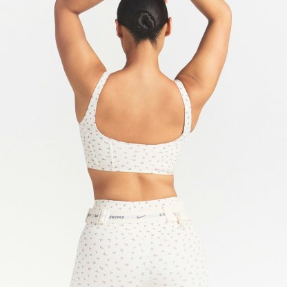 NikeSKIMS MATTE LONGLINE CORSET BRA - DITSY FLORAL PRINT - image 17