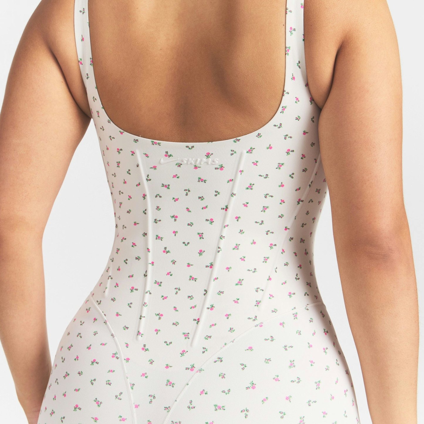 NikeSKIMS MATTE CORSET 2" ONE PIECE - DITSY FLORAL PRINT - image 16