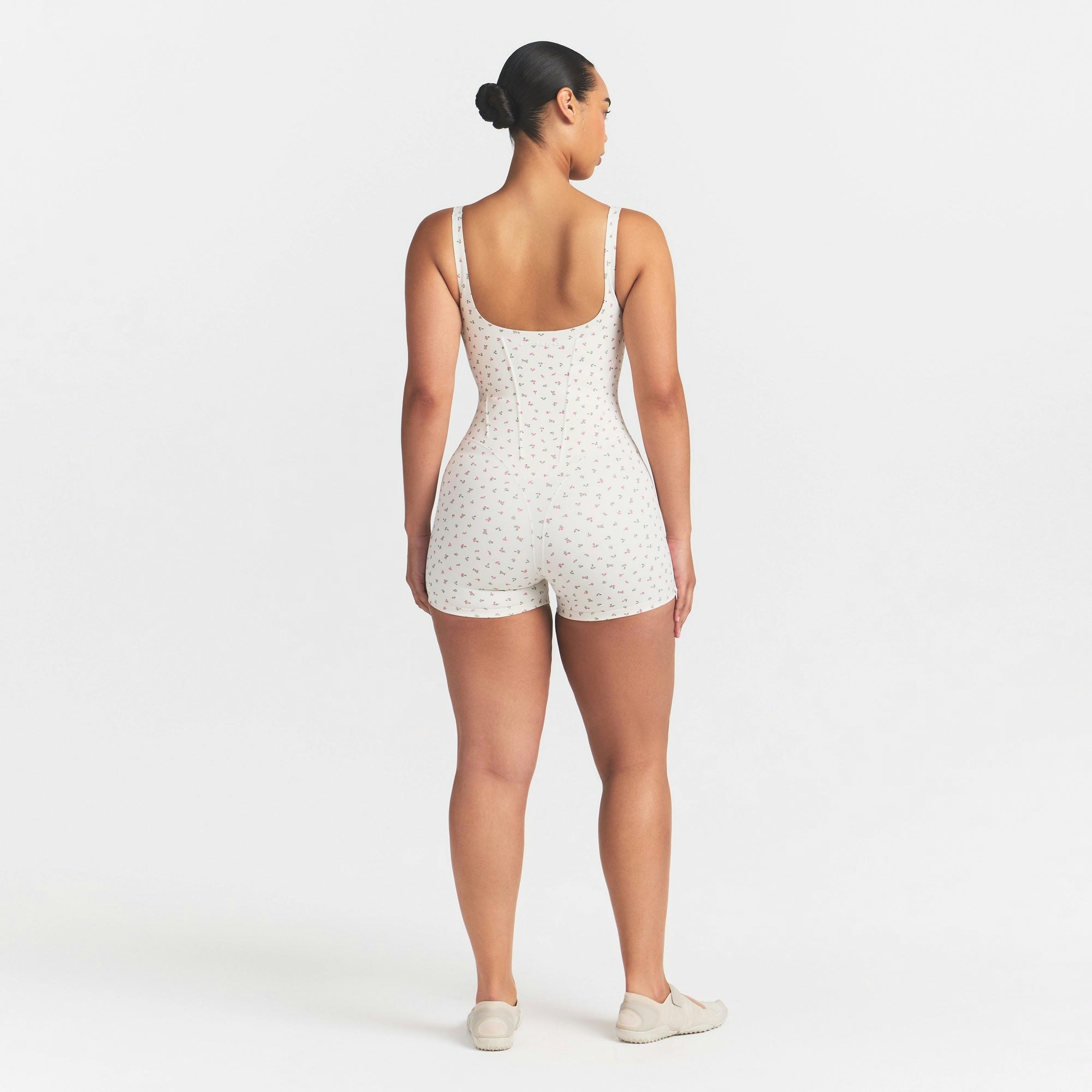 NikeSKIMS MATTE CORSET 2" ONE PIECE - DITSY FLORAL PRINT - image 17