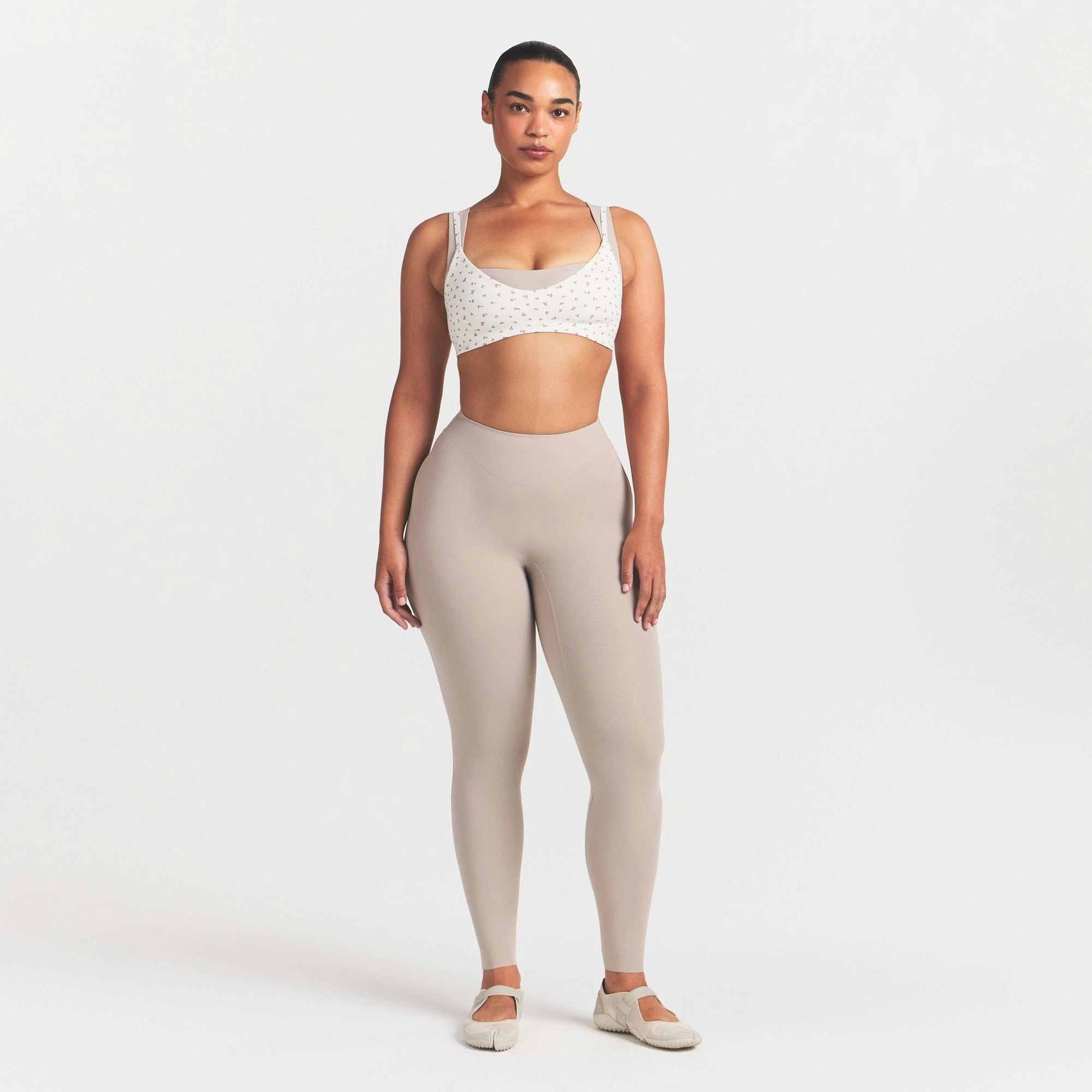 NikeSKIMS MATTE MICRO SCOOP BRA - DITSY FLORAL PRINT