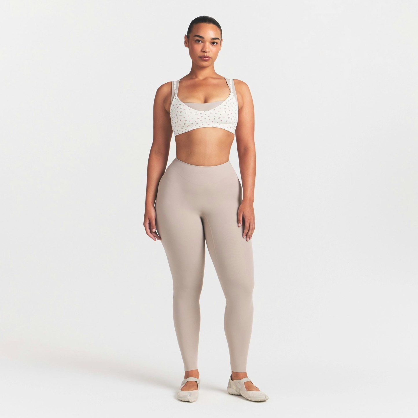 NikeSKIMS MATTE MICRO SCOOP BRA - DITSY FLORAL PRINT