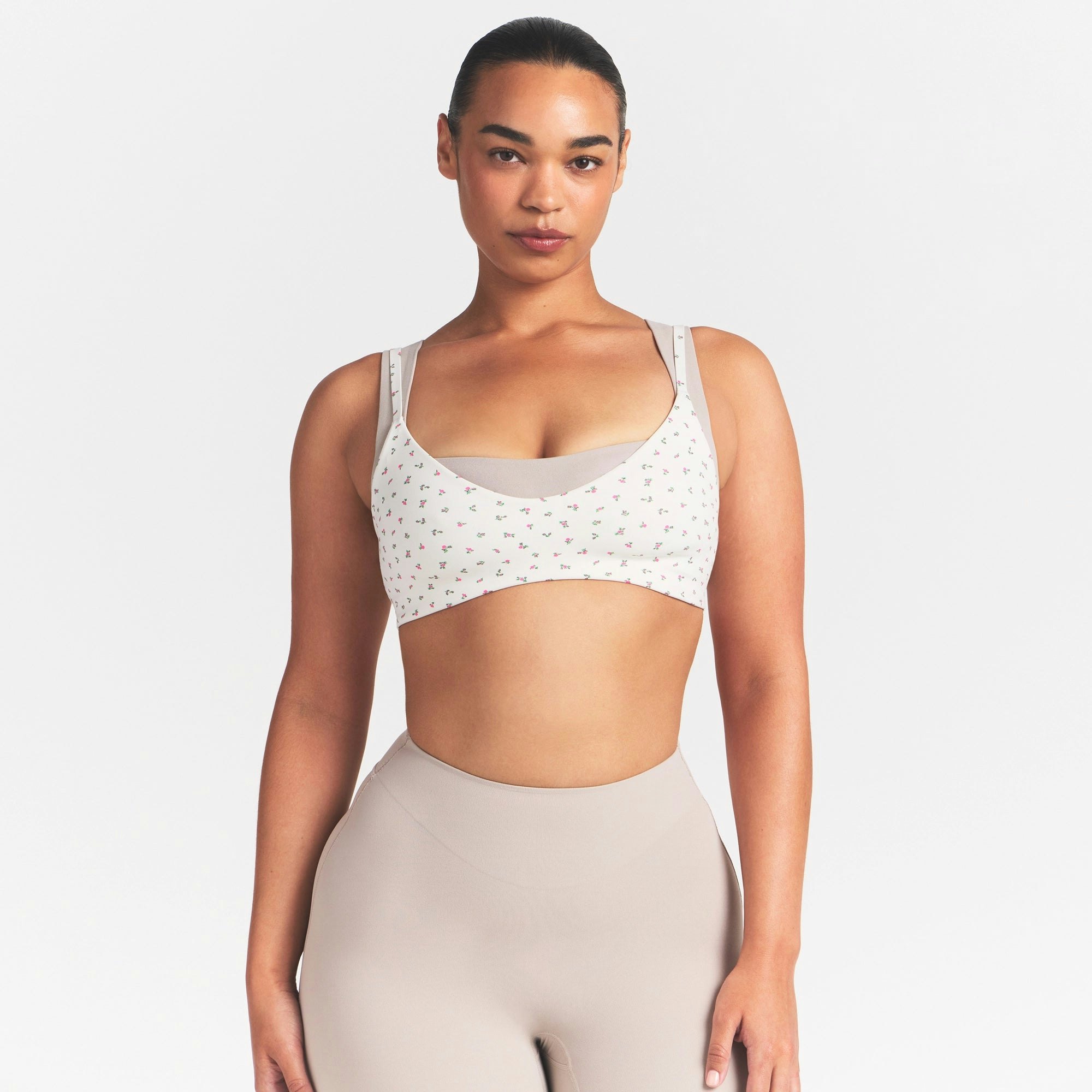 NikeSKIMS MATTE MICRO SCOOP BRA - DITSY FLORAL PRINT - image 2