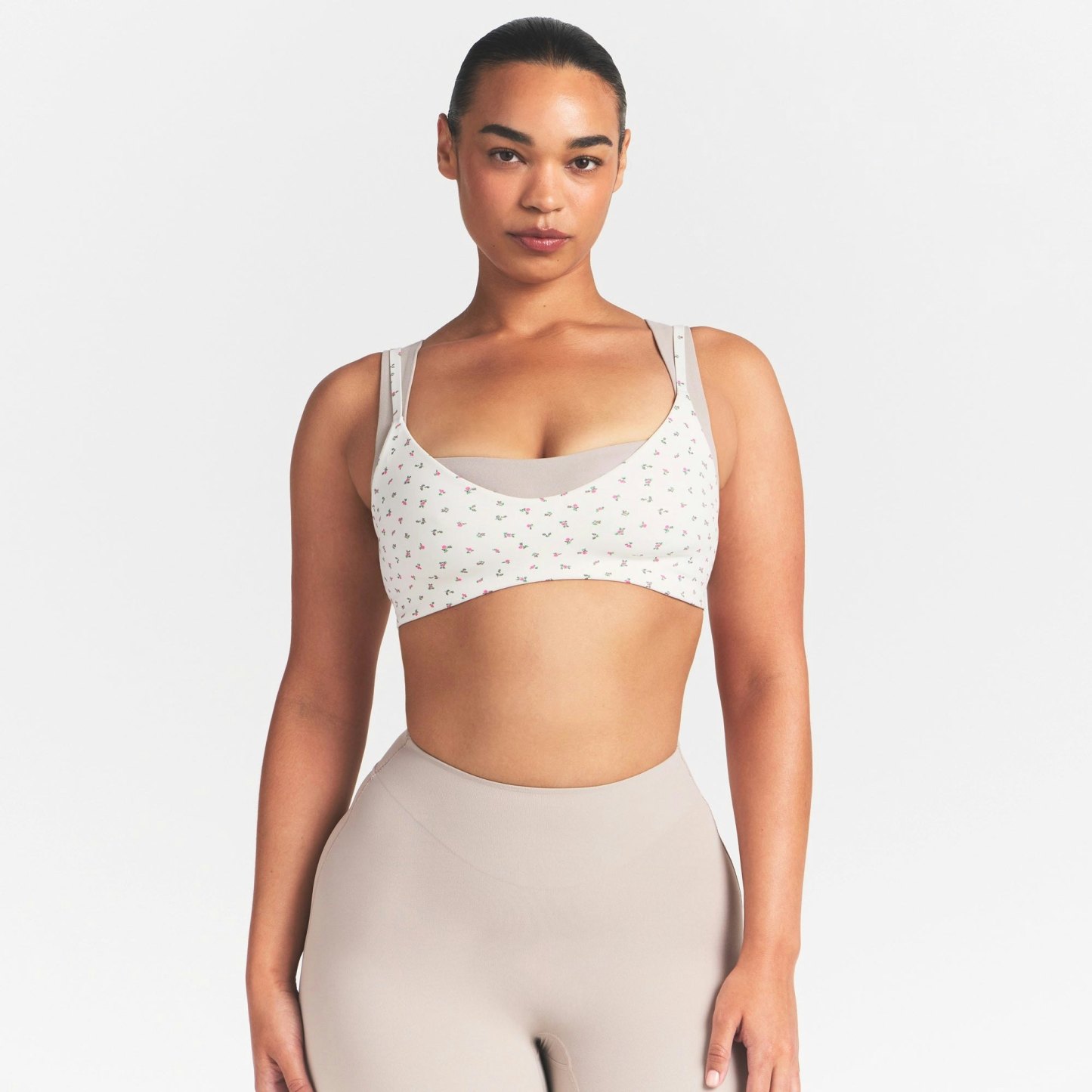 NikeSKIMS MATTE MICRO SCOOP BRA - DITSY FLORAL PRINT - image 2