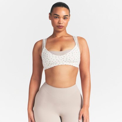 NikeSKIMS MATTE MICRO SCOOP BRA - DITSY FLORAL PRINT - image 2