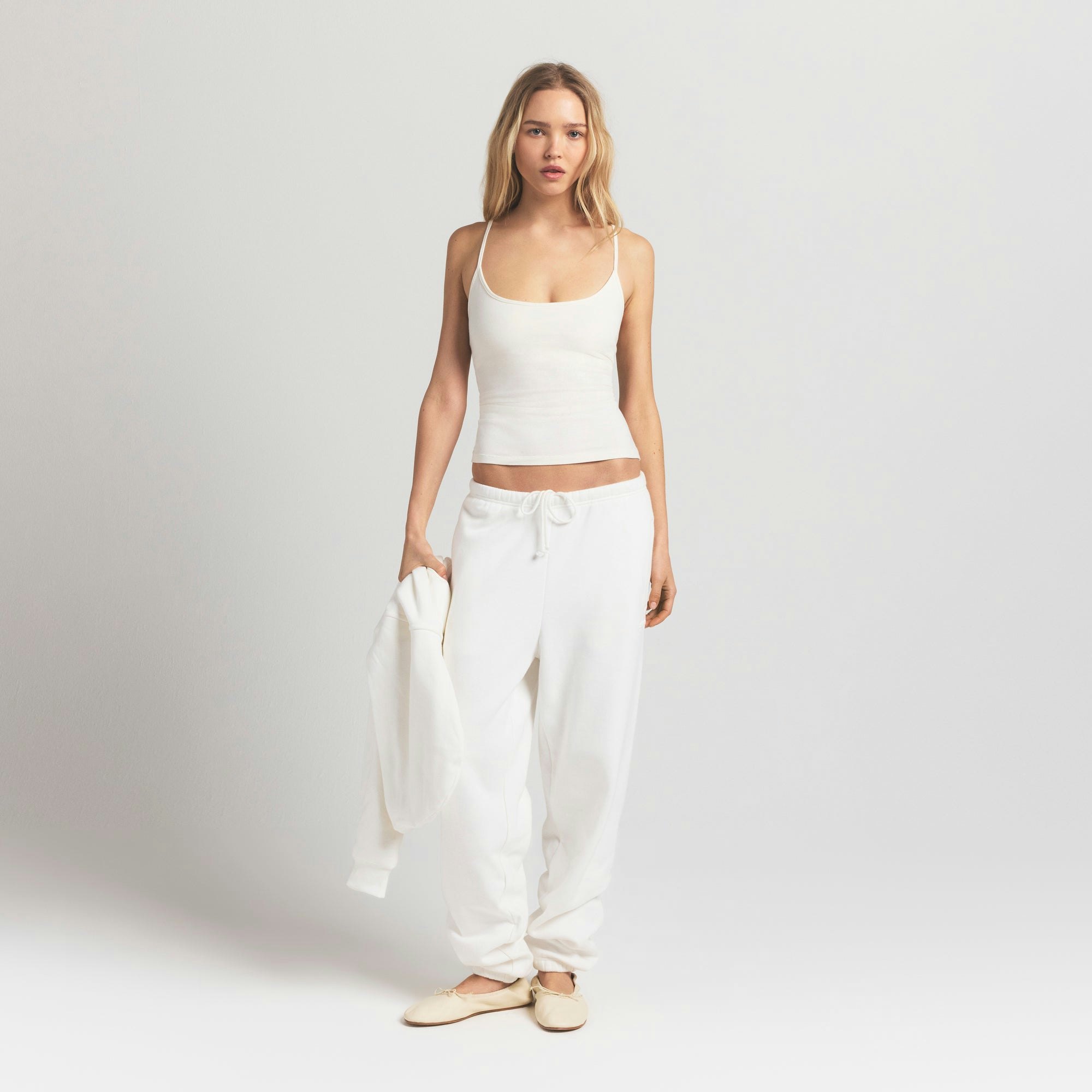COTTON FLEECE CLASSIC JOGGER - MARBLE - image 8