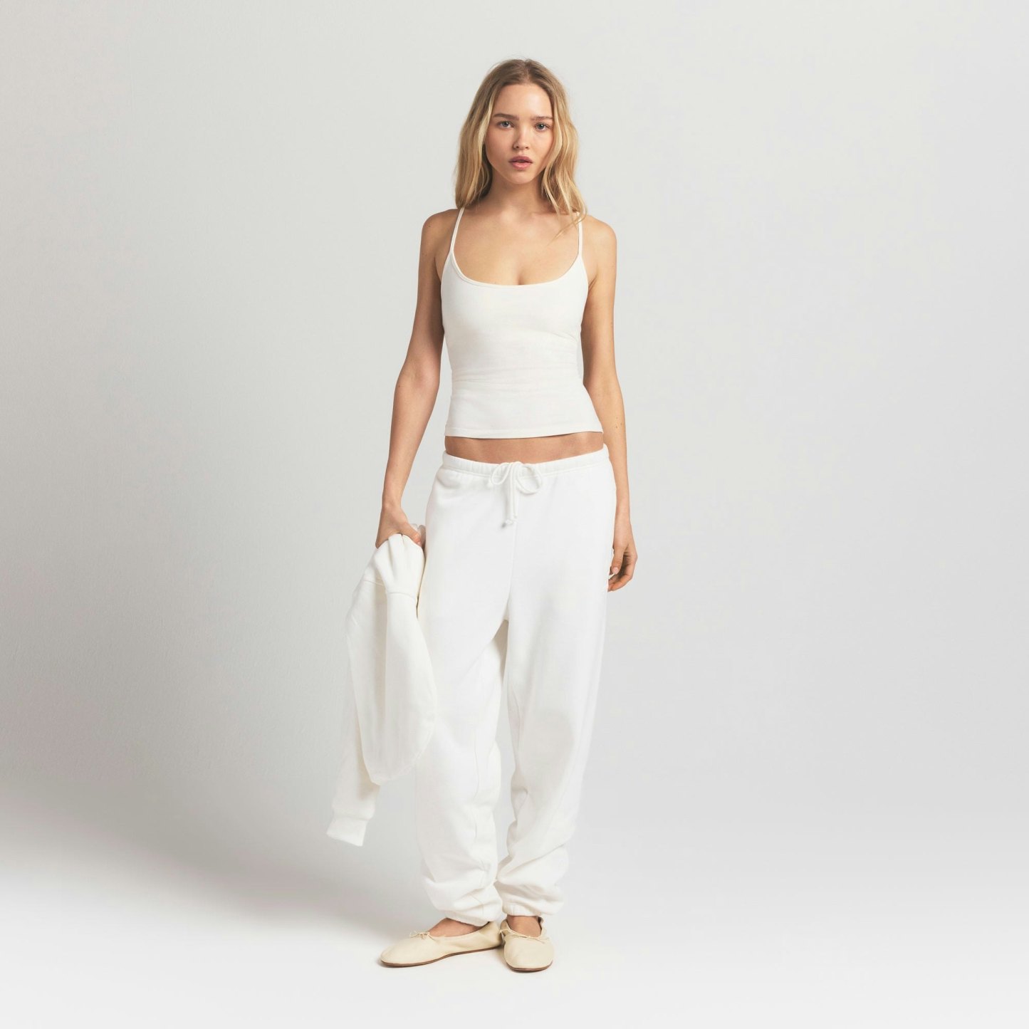 COTTON FLEECE CLASSIC JOGGER - MARBLE - image 8