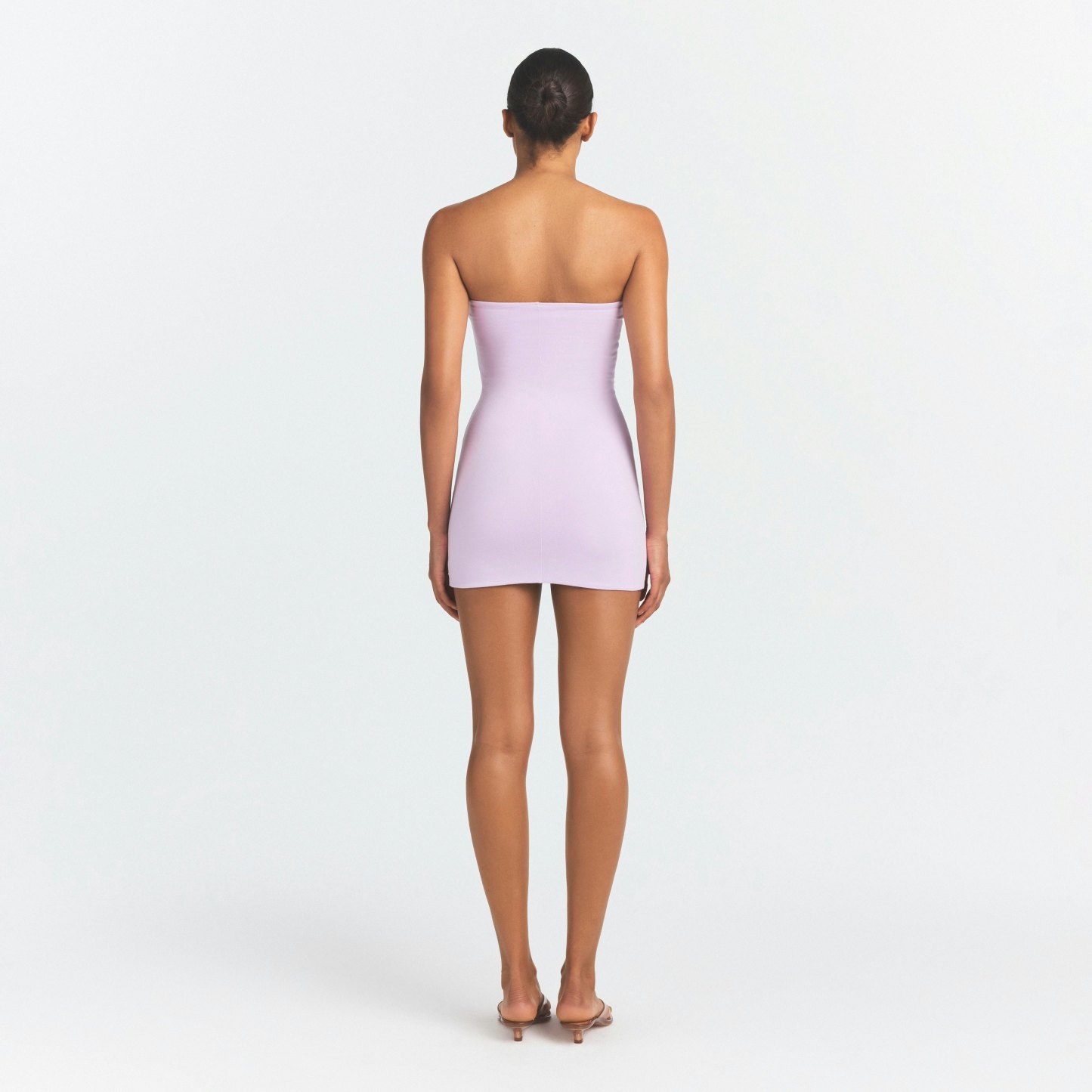 COTTON JERSEY MINI TUBE DRESS - SUGAR PLUM - image 25