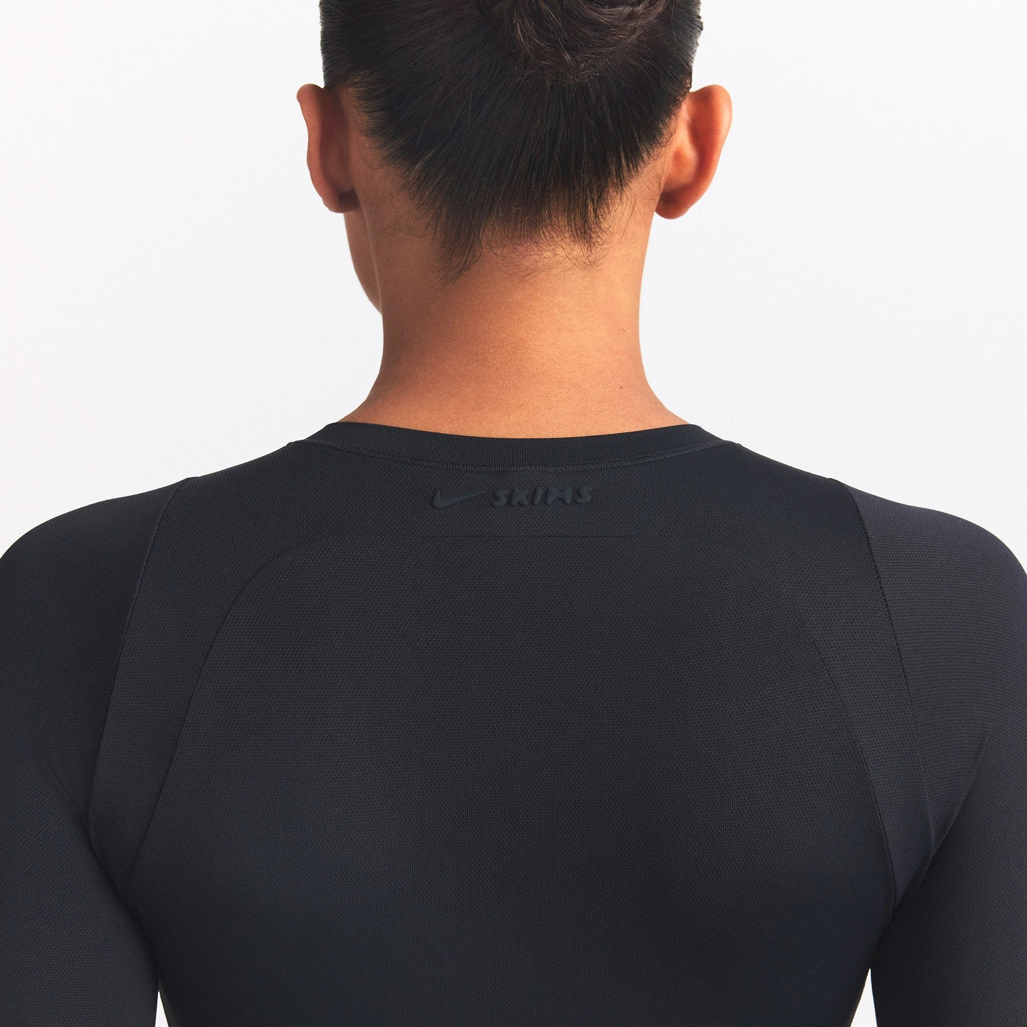 NikeSKIMS AIRY LONG SLEEVE ONE PIECE - OBSIDIAN - image 3