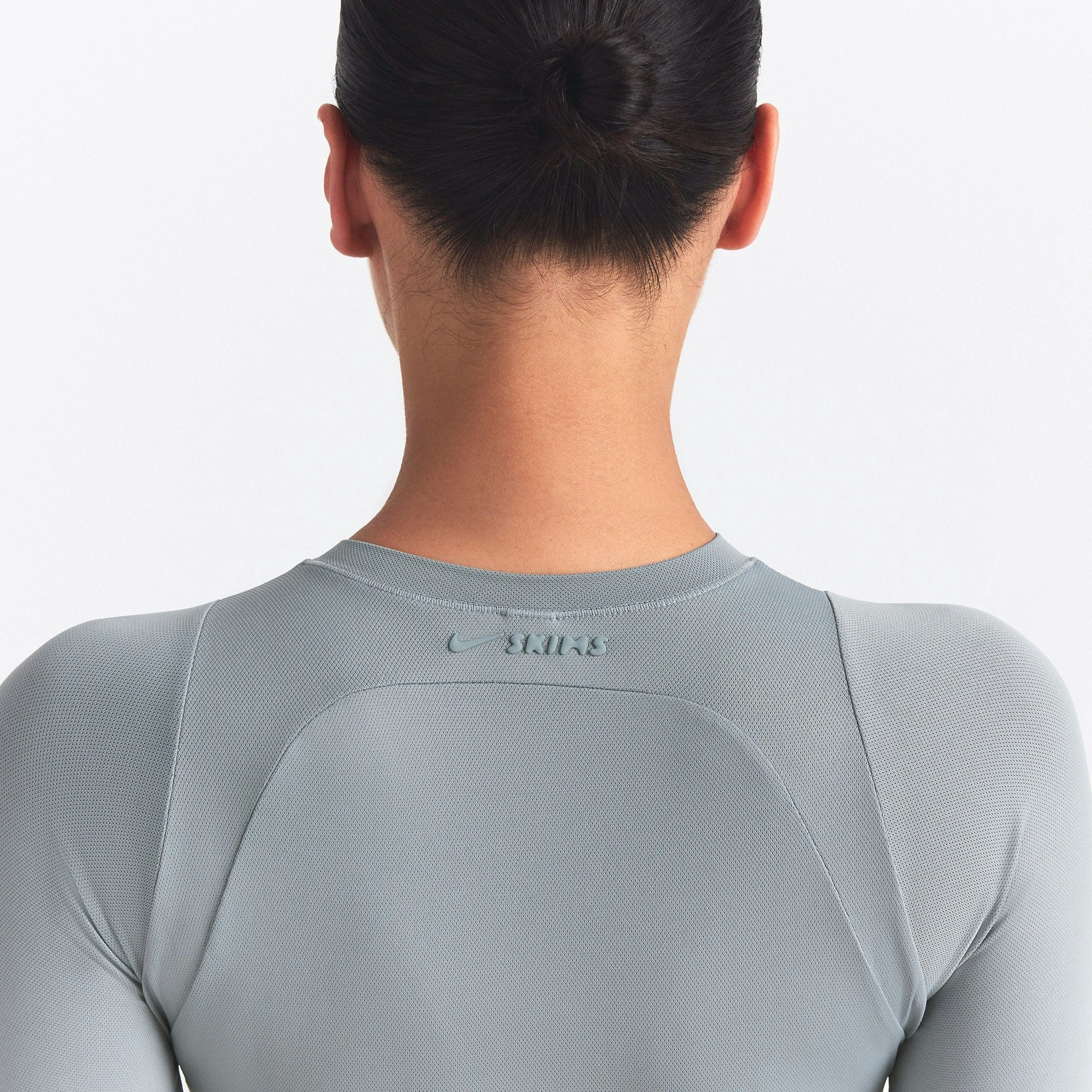 NikeSKIMS AIRY LONG SLEEVE ONE PIECE - WASHED PACIFIC - image 12