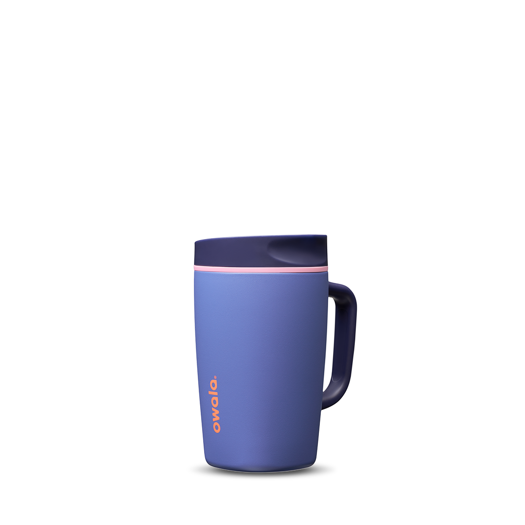 SmoothSip® Slider with Handle - Blue Jay · Stainless Steel · 12oz