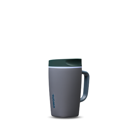 SmoothSip® Slider with Handle - Off the Grid · Stainless Steel · 12oz