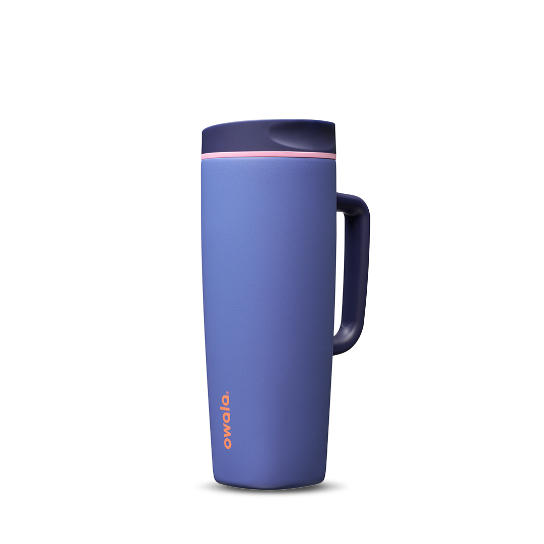 SmoothSip® Slider with Handle - Blue Jay · Stainless Steel · 24oz
