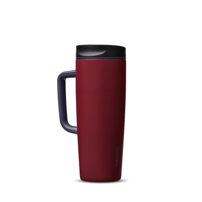 SmoothSip® Slider with Handle - Burgundy Bay · Stainless Steel · 24oz