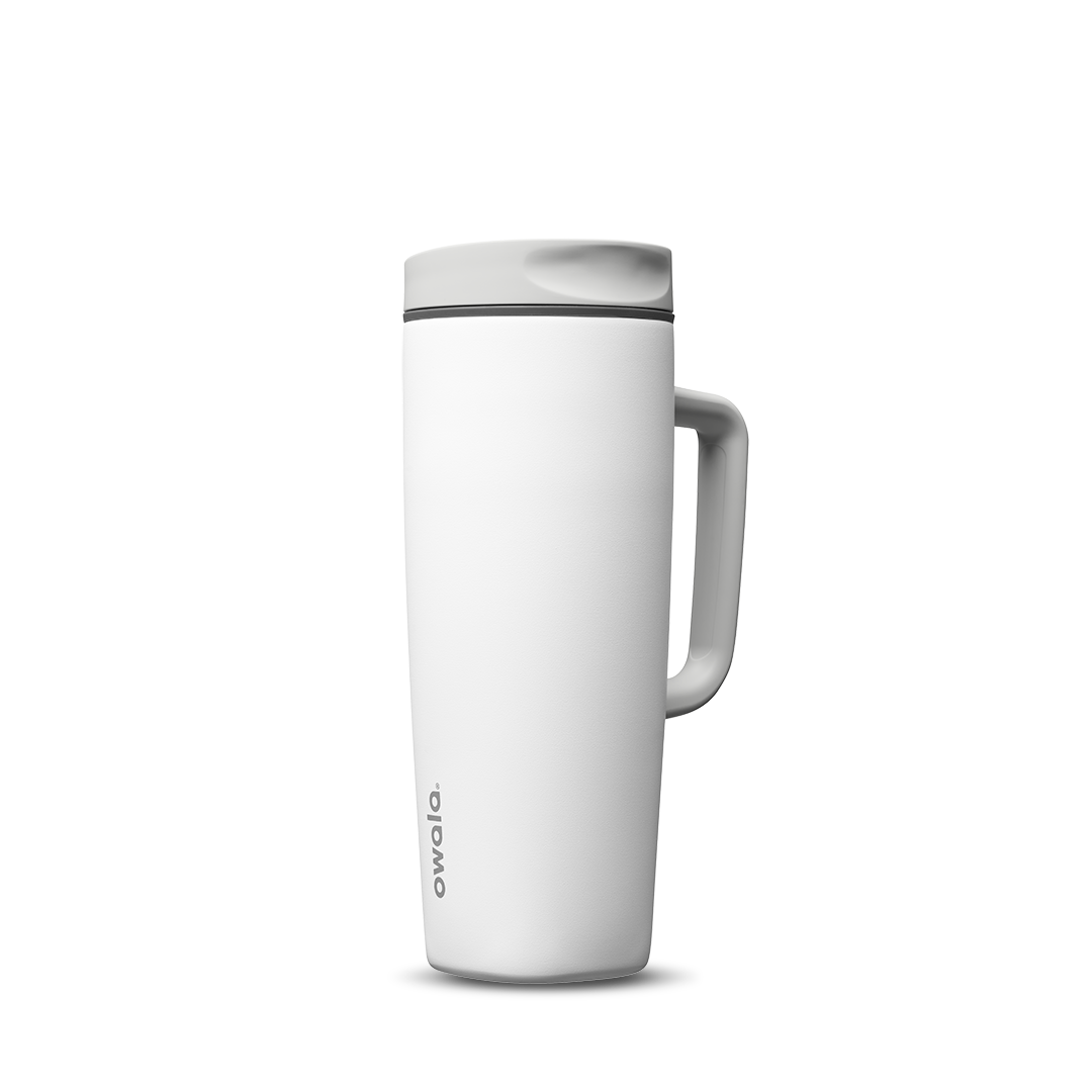 SmoothSip® Slider with Handle - Shy Marshmallow · Stainless Steel · 24oz