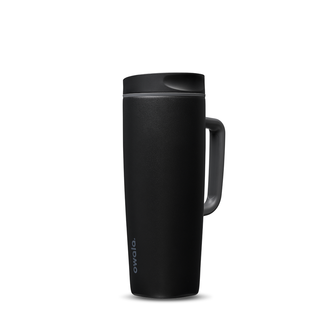 SmoothSip® Slider with Handle - Very, Very Dark · Stainless Steel · 24oz