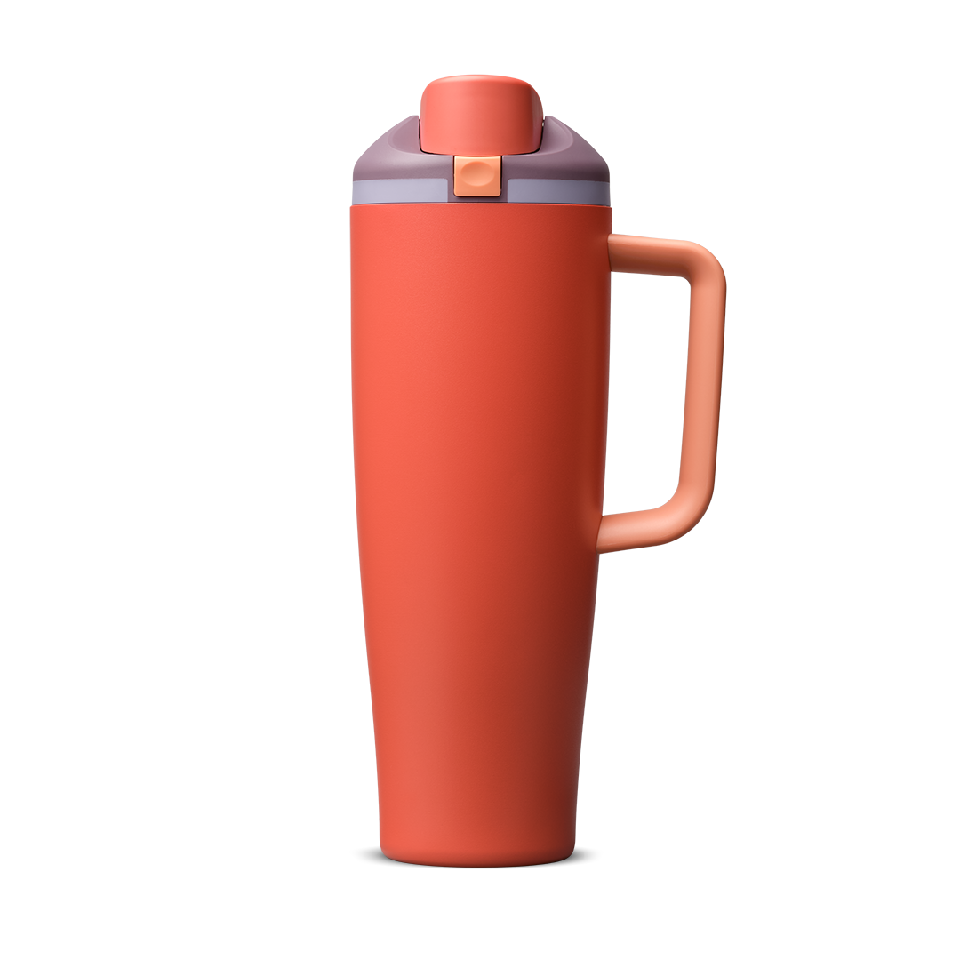 FreeSip® Tumbler - Terracotta Sunset · Stainless Steel · 40oz