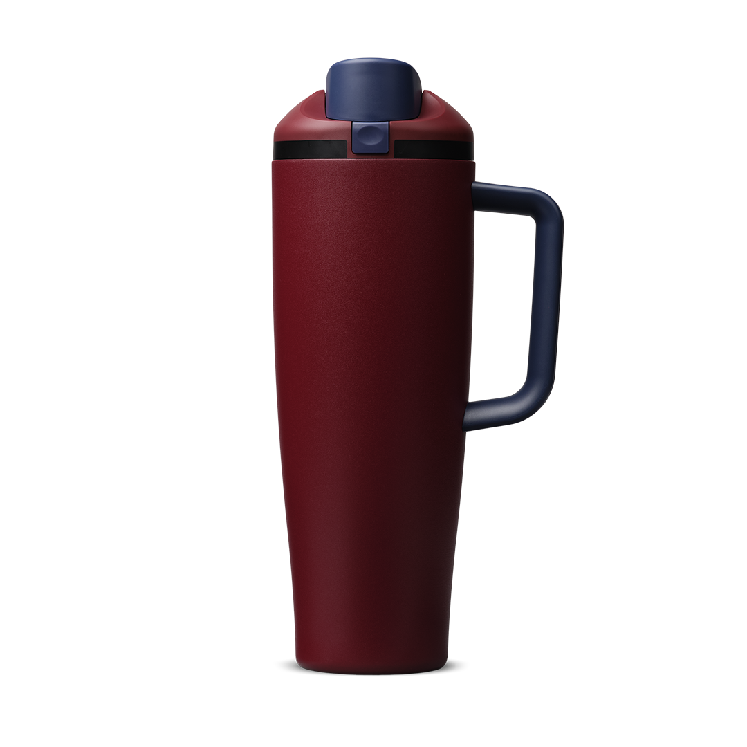FreeSip® Tumbler - Burgundy Bay · Stainless Steel · 40oz
