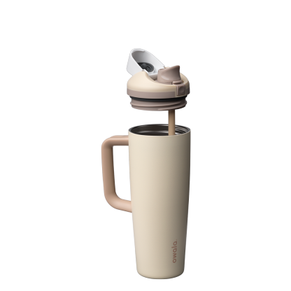 FreeSip® Tumbler - Lightly Toasted · Stainless Steel · 30oz