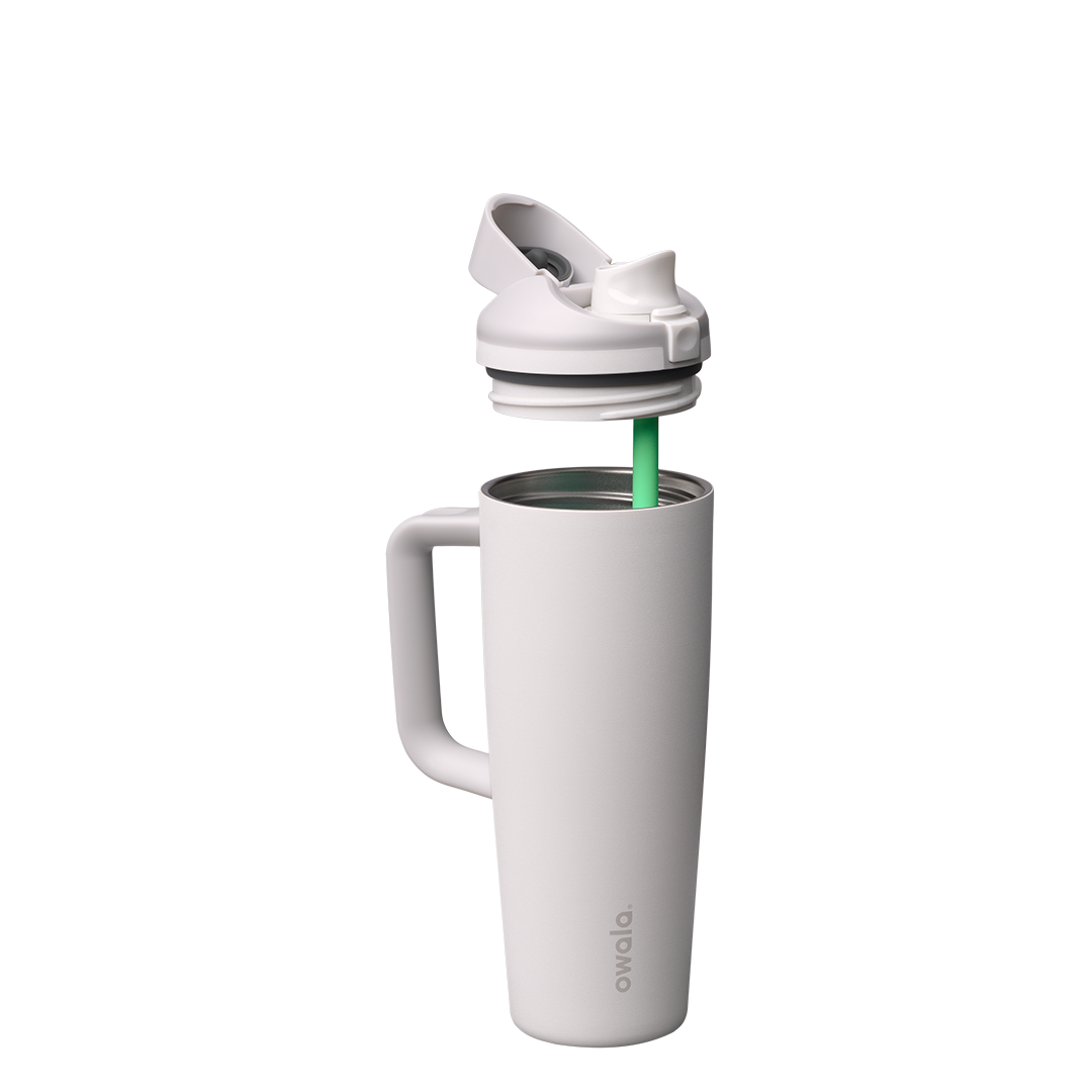 FreeSip® Tumbler - Shy Marshmallow · Stainless Steel · 30oz